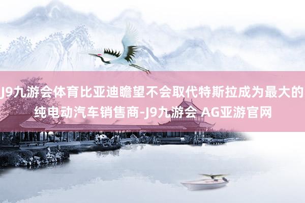 J9九游会体育比亚迪瞻望不会取代特斯拉成为最大的纯电动汽车销售商-J9九游会 AG亚游官网