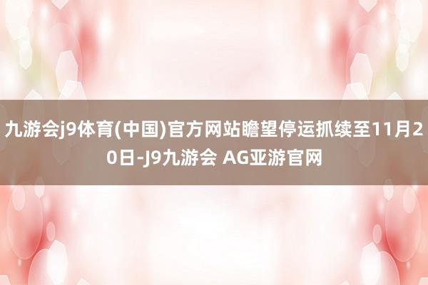 九游会j9体育(中国)官方网站瞻望停运抓续至11月20日-J9九游会 AG亚游官网